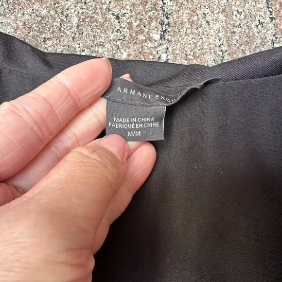 Armani Exchange Women's Lightweight Black Jacket - Picture 4 of 10